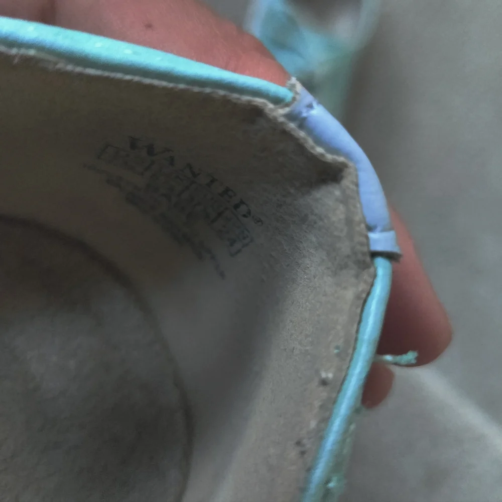 Wanted Babe Blue Saddle Shoes Size 7.5 - Picture 7 of 11